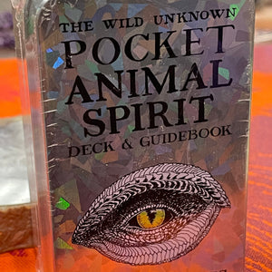 Wild Unknown Animal Spirit Travel Deck in a tin by Kim Krans