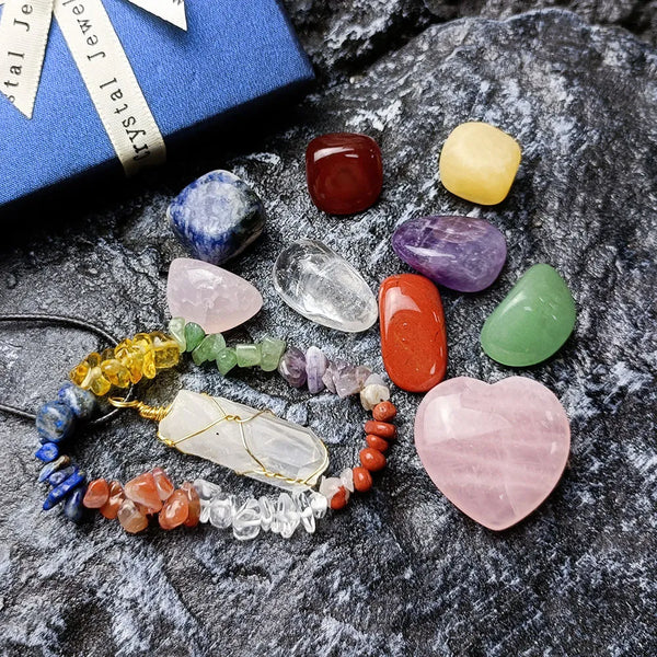 7 Chakra Healing Crystal Box