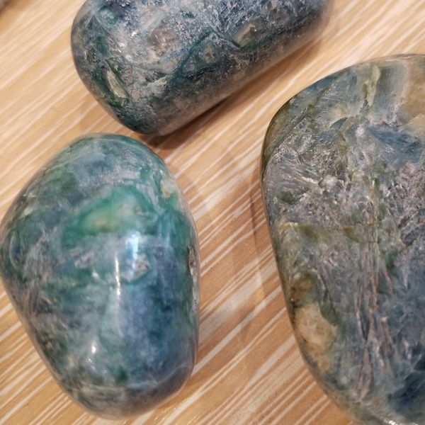 Blue Kyanite & Ruby Fuchsite Pocket Stones & Natural Shards