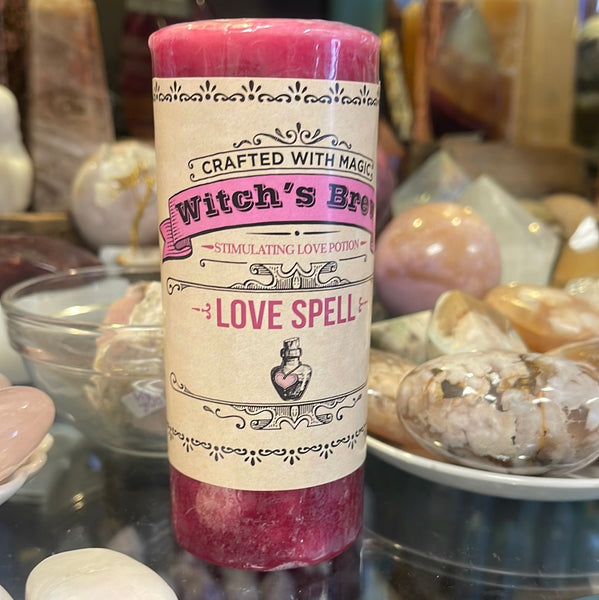 Witch’s Brew Love Spell Candle