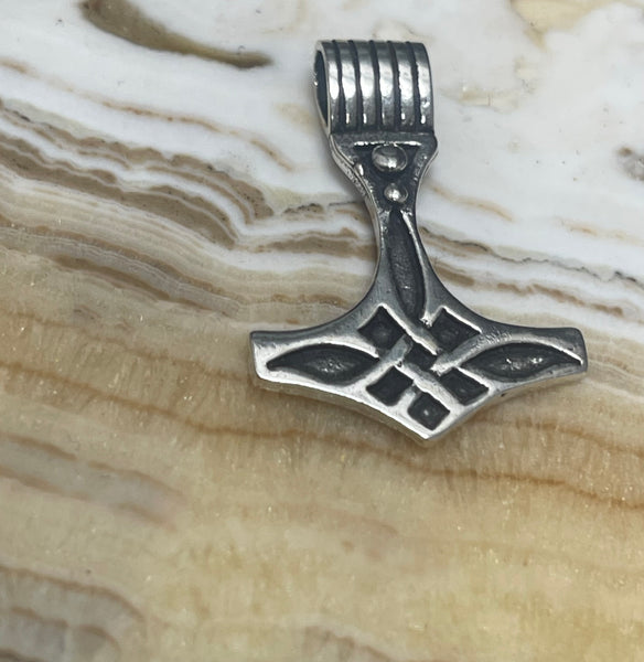 Thor’s Hammer Sterling Silver Pendant