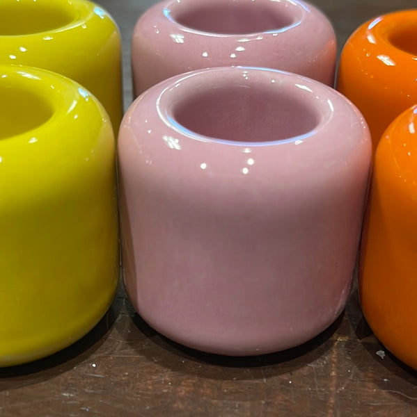 Ceramic Chime Candle Holder | Assorted