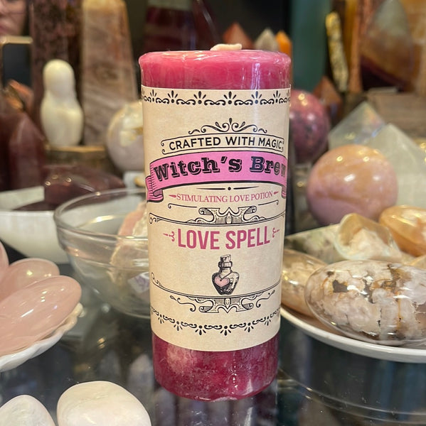 Witch’s Brew Love Spell Candle