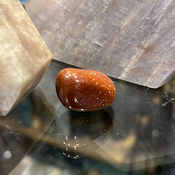 Goldstone Pocket Stone