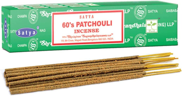 Satya Natural Patchouli 15gms Incense Sticks