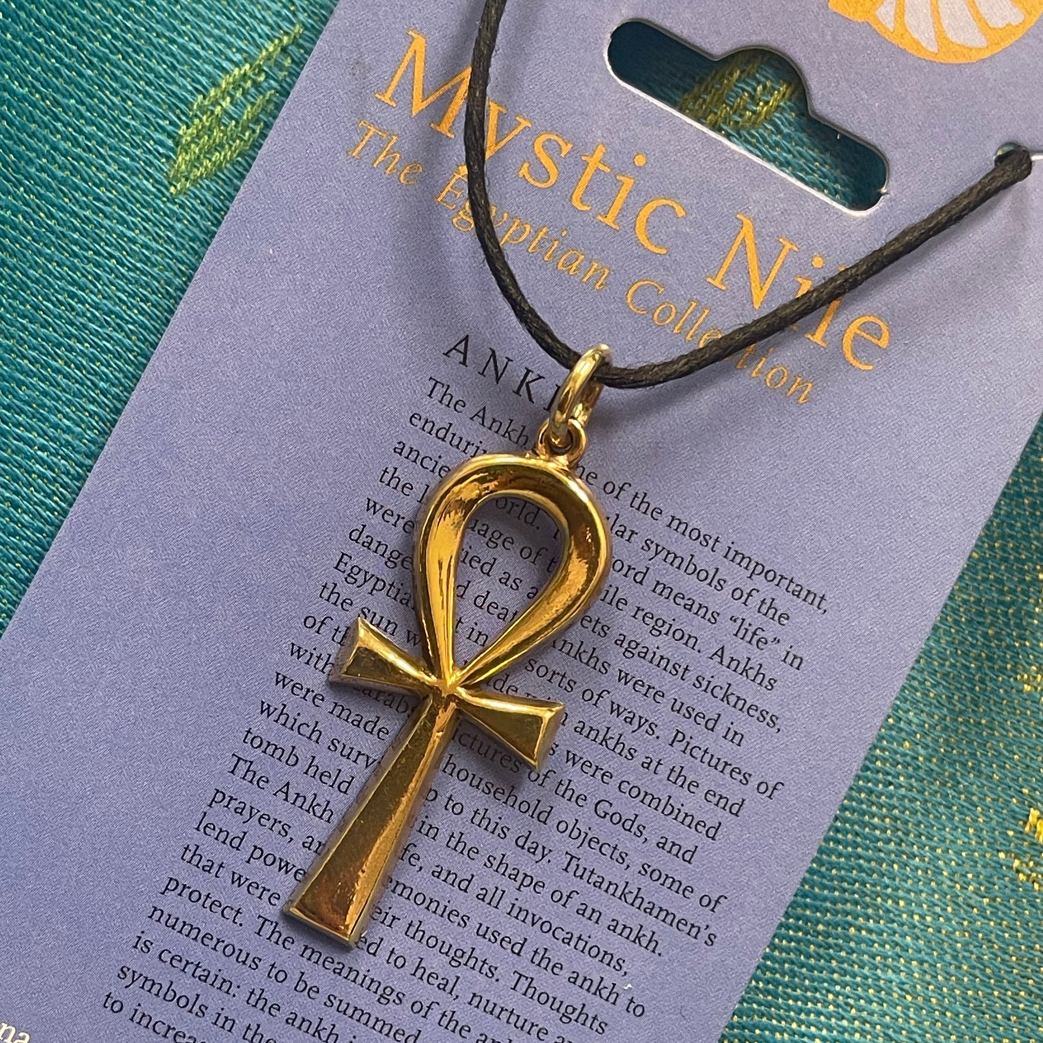 Ankh Bronze Pendant Necklace