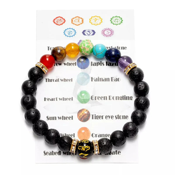 7 Chakra Symmetry & Balance Bracelet