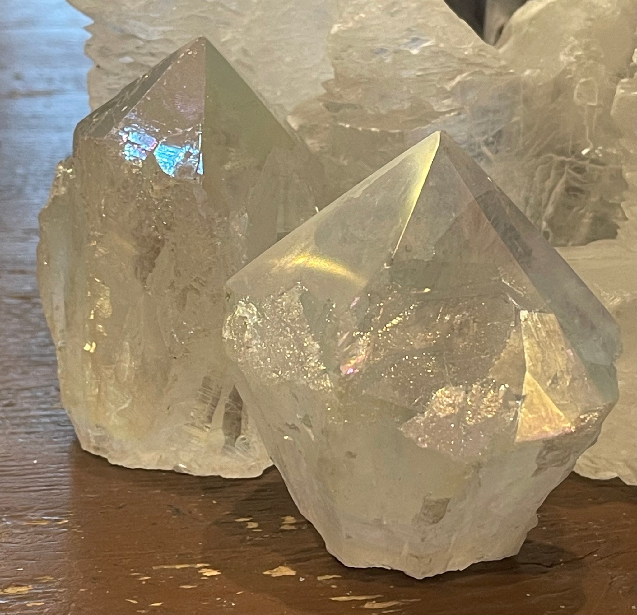 Aura Quartz Terminated Freeform