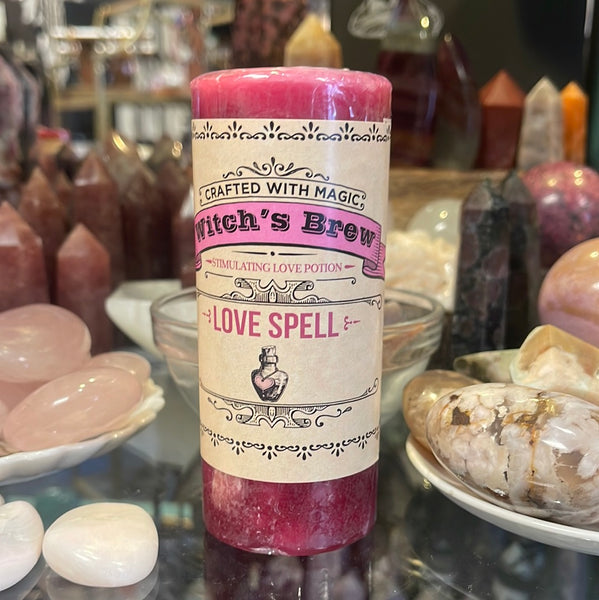 Witch’s Brew Love Spell Candle