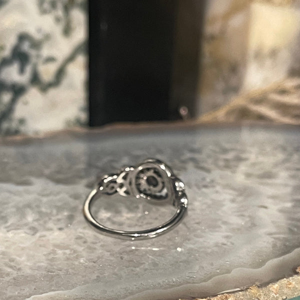 Sun and Moon Sterling Ring