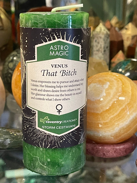 Astro Magic That Bitch Venus Candle