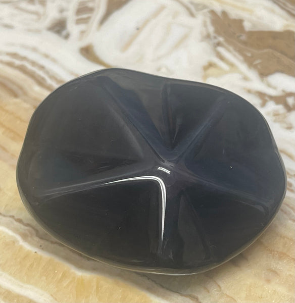 Rainbow Obsidian Star Palm Stone