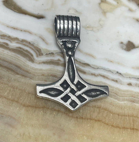 Thor’s Hammer Sterling Silver Pendant
