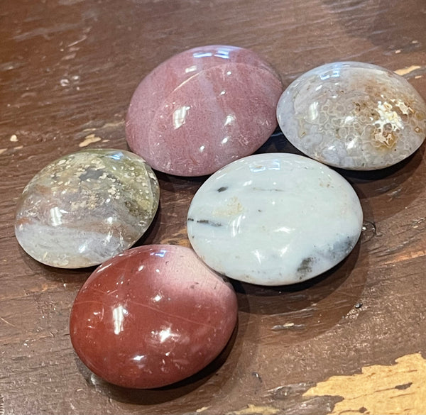 Ocean Jasper Mini Round Carving