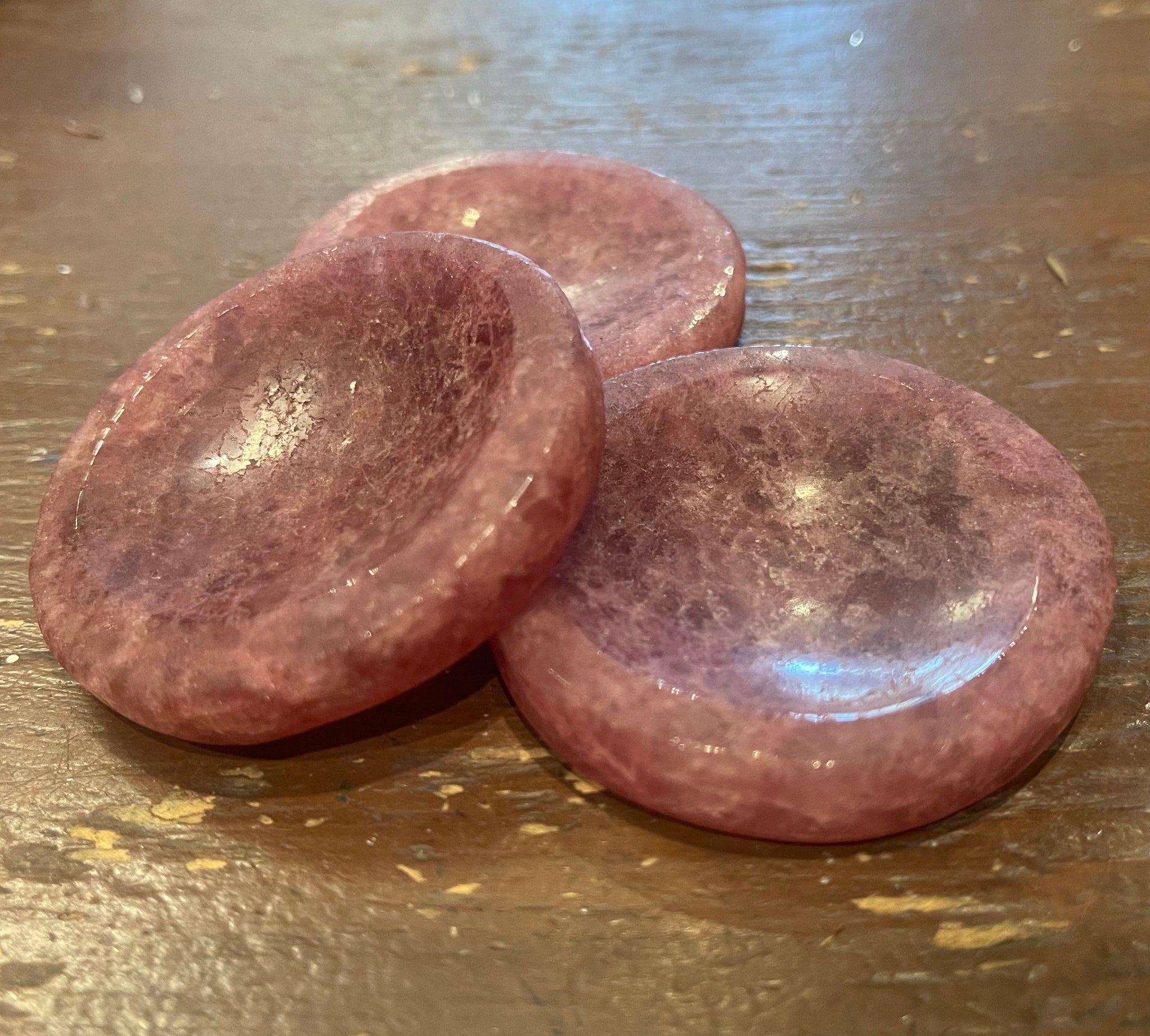 Tanzanian Strawberry Quartz Sphere Stand