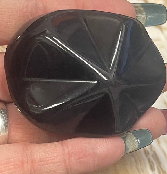 Rainbow Obsidian Palm Stone