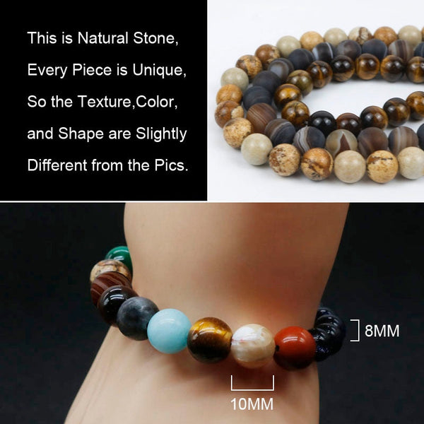 8 Planets Universe Bracelet