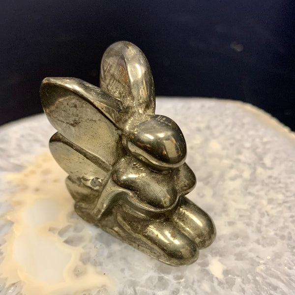 Pyrite Fairy Carving