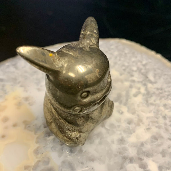 Pyrite Pikachu Carving