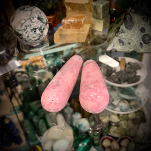 Rhodochrosite Massage Wand from Peru