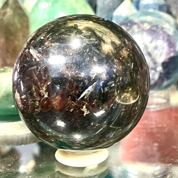 Arfvedsonite Sphere | 2.25 inch