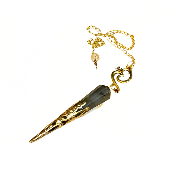 Labradorite Gold OM Pendulum