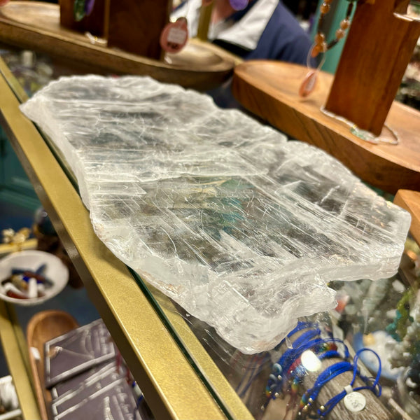 Selenite Slab