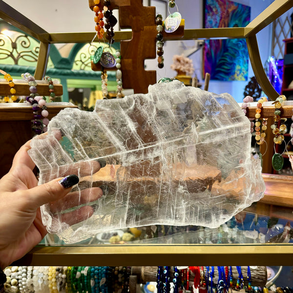 Selenite Slab