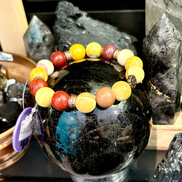 Mookaite Stackable Stretch Bracelet