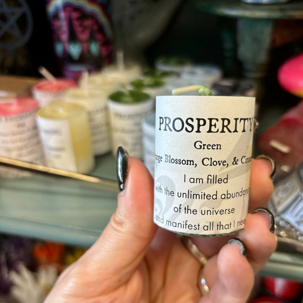 Blessed Herbal Power Votives | Assorted