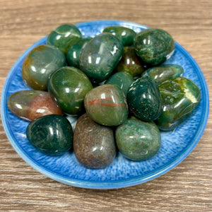 Fancy Jasper Tumbled Pocket Stone