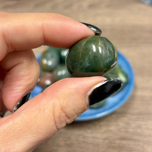 Fancy Jasper Tumbled Pocket Stone