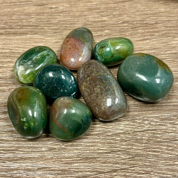 Fancy Jasper Tumbled Pocket Stone