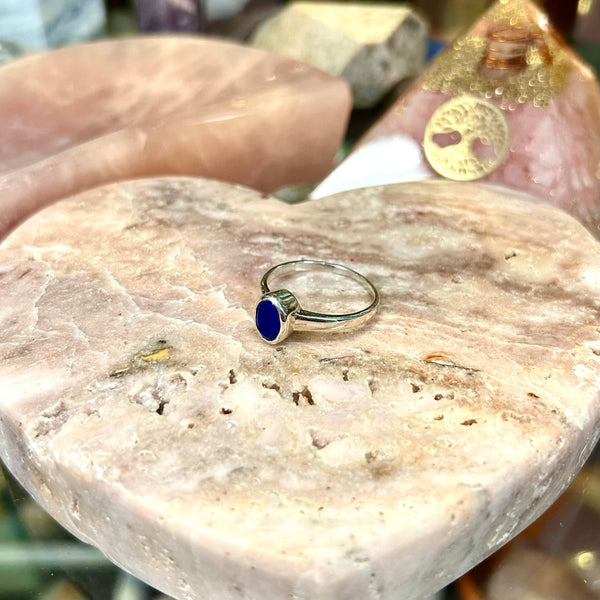 Lapis Lazuli Sterling Silver Ring | Assorted Sizes