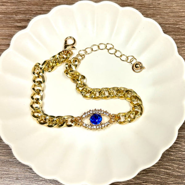 Evil Eye Gold Filled Bracelets | Assorted