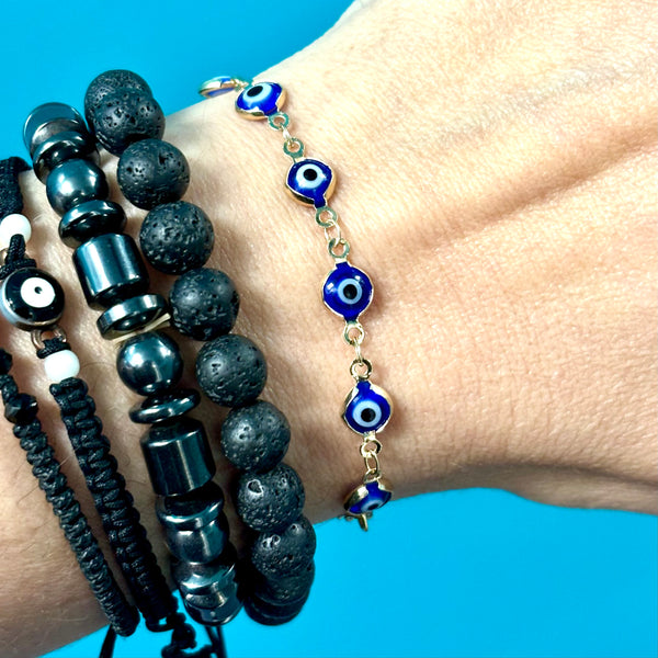 Evil Eye Gold Filled Bracelets | Assorted