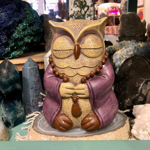 Meditative Owl Bank