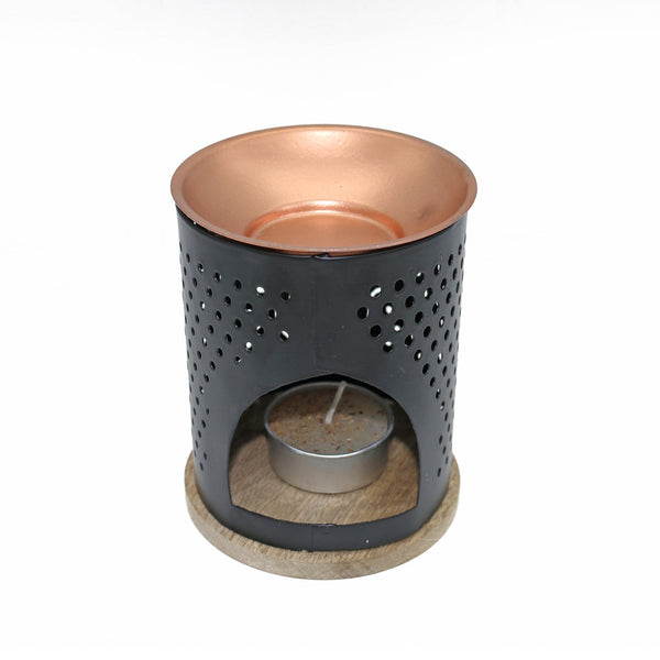 Metal Oil Burner Seven Chakras Design