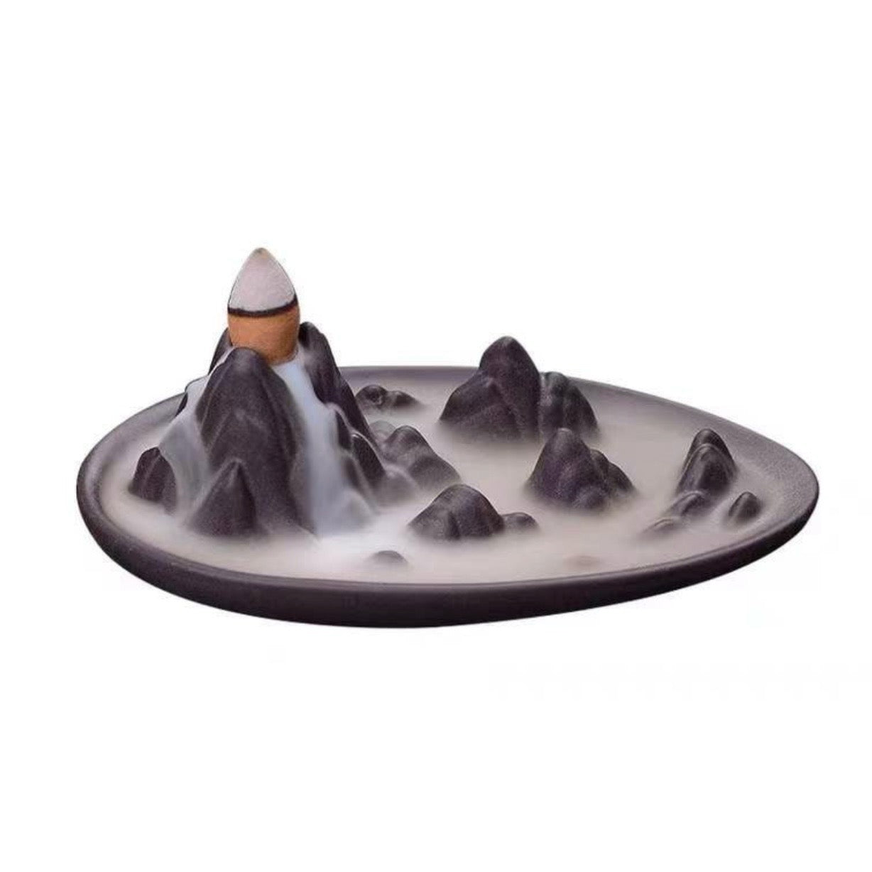 Mountain Peak Ceramic Back Flow Burner