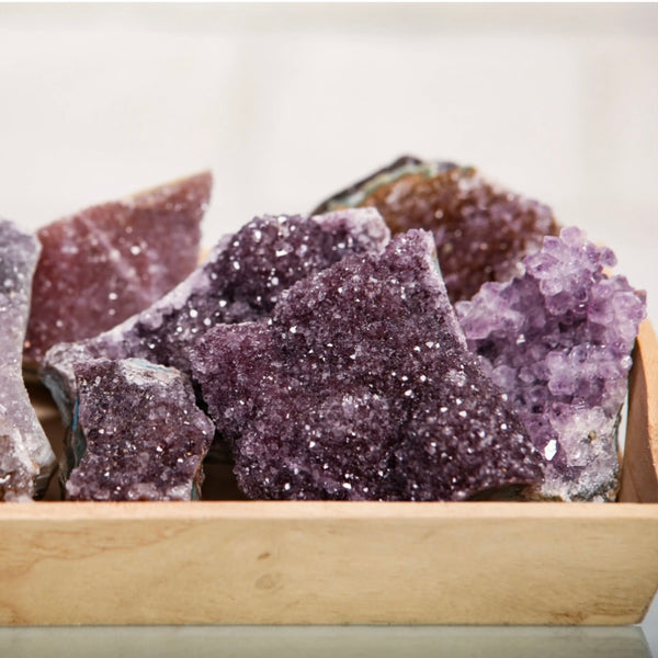 Amethyst Druzy Assorted Shapes and Sizes