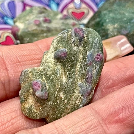 Ruby Zoisite Raw Freeform