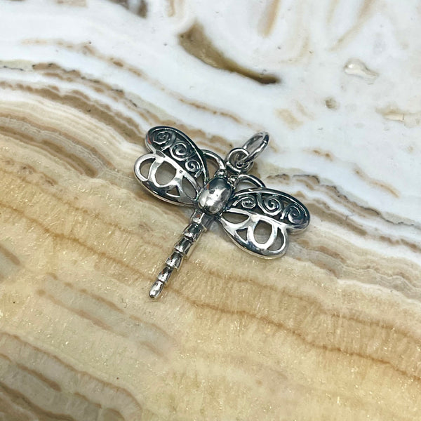 Dragonfly .925 Sterling Silver Pendant