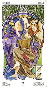 Art Nouveau Tarot Card Deck by Antonella Castelli