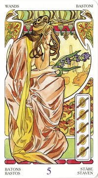 Art Nouveau Tarot Card Deck by Antonella Castelli