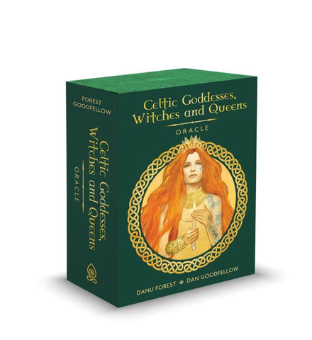 Celtic Goddesses, Witches, and Queens Oracle Deck & Guide Book