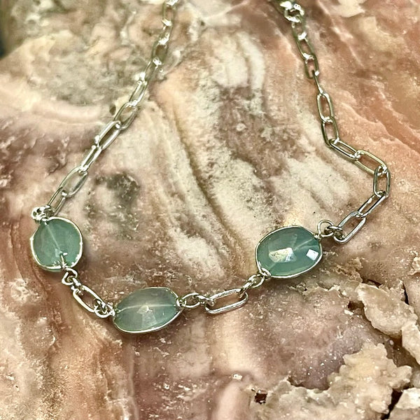 Bella Horizon Sterling Silver Gemstone Bracelet