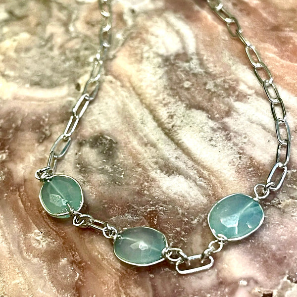 Bella Horizon Sterling Silver Gemstone Bracelet