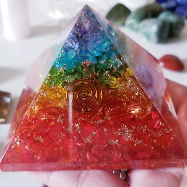 Orgone Chakra Pyramid