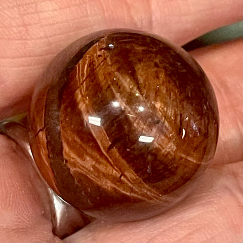 Red Tiger Eye Sphere | Assorted Sizes