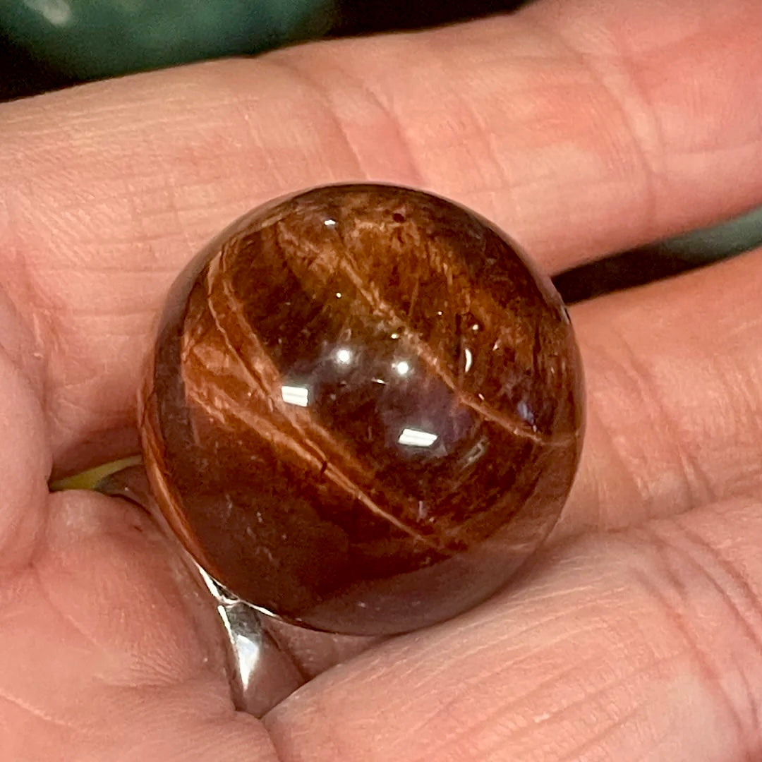 Red Tiger Eye Sphere | Assorted Sizes